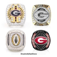 2022 Georgia Bulldogs Championship Rings Collection